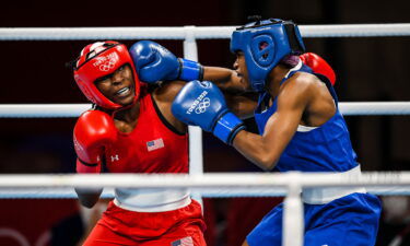 USA's Ellis falls to GBR's Dubois in Round of 16 boxing