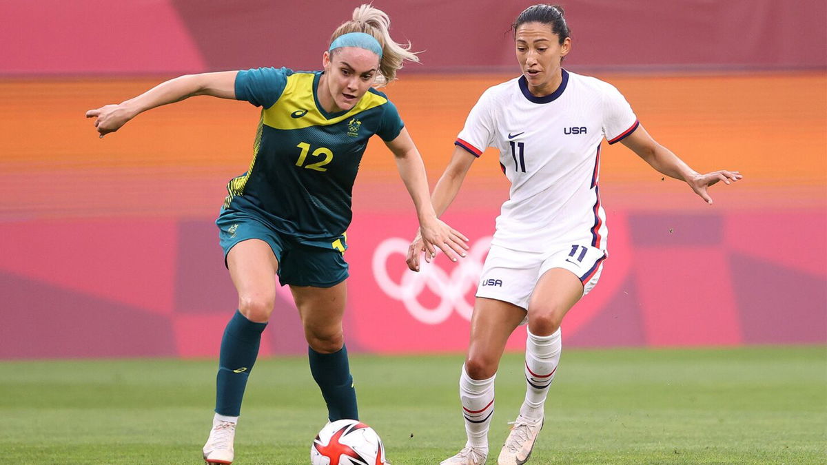 U.S. women draw Australia