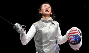 USA's Lee Kiefer wins gold in women's foil