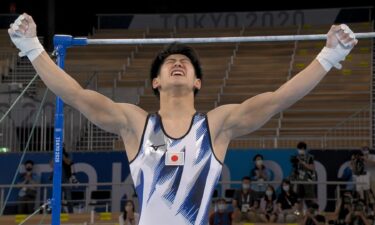 Daiki Hashimoto wins gold for all-around men's gymnastics