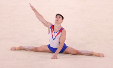 ROC wins emotional men's gymnastics team final