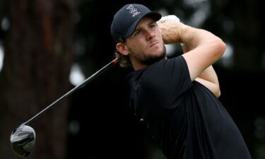 Thomas Pieters holes out for eagle