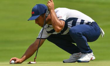 Xander Schauffele reflects on Olympic golf's first round