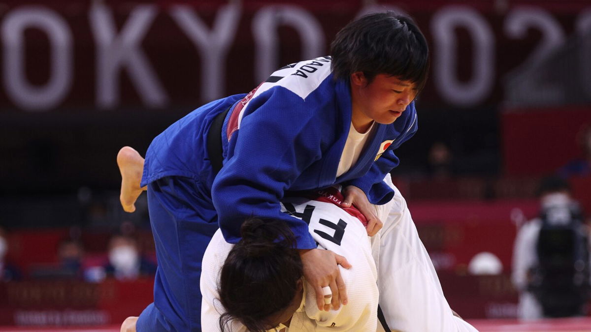Japan's Hamada Shori wins gold in women's 78kg