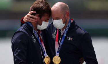 French top Dutch for men's double gold in close finish