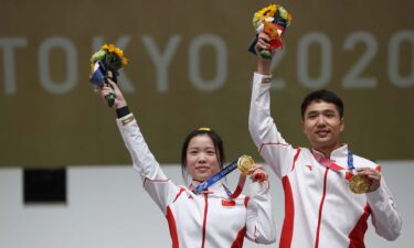 U.S. receives silver medal for mixed team air rifle