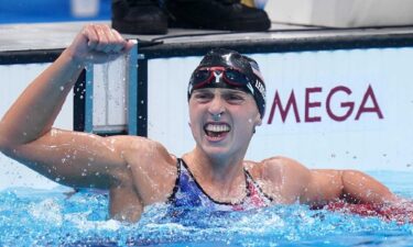 Katie Ledecky shines in first Olympic women's 1500 final