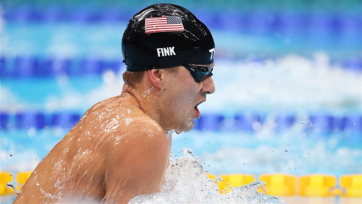 Nic Fink makes 200m breaststroke final in 2:08 flat