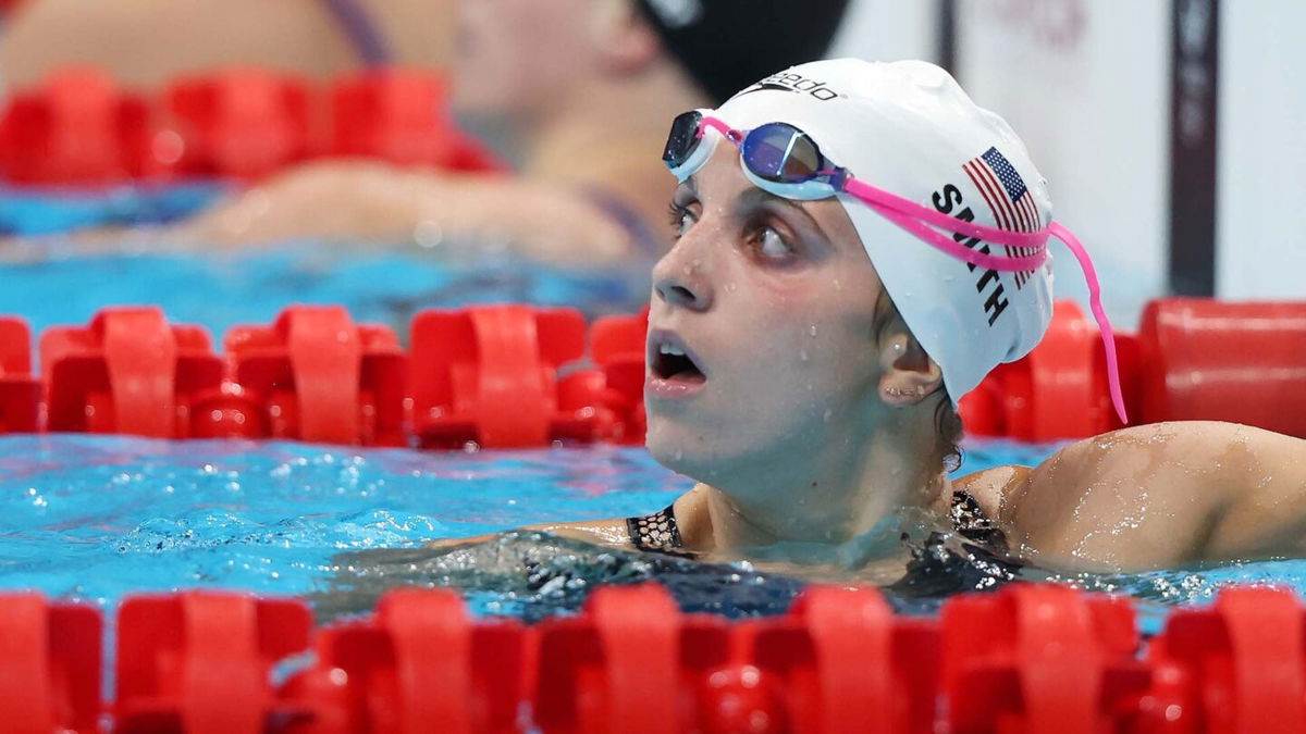 Olympic record broken 3 straight times in 100 back heats