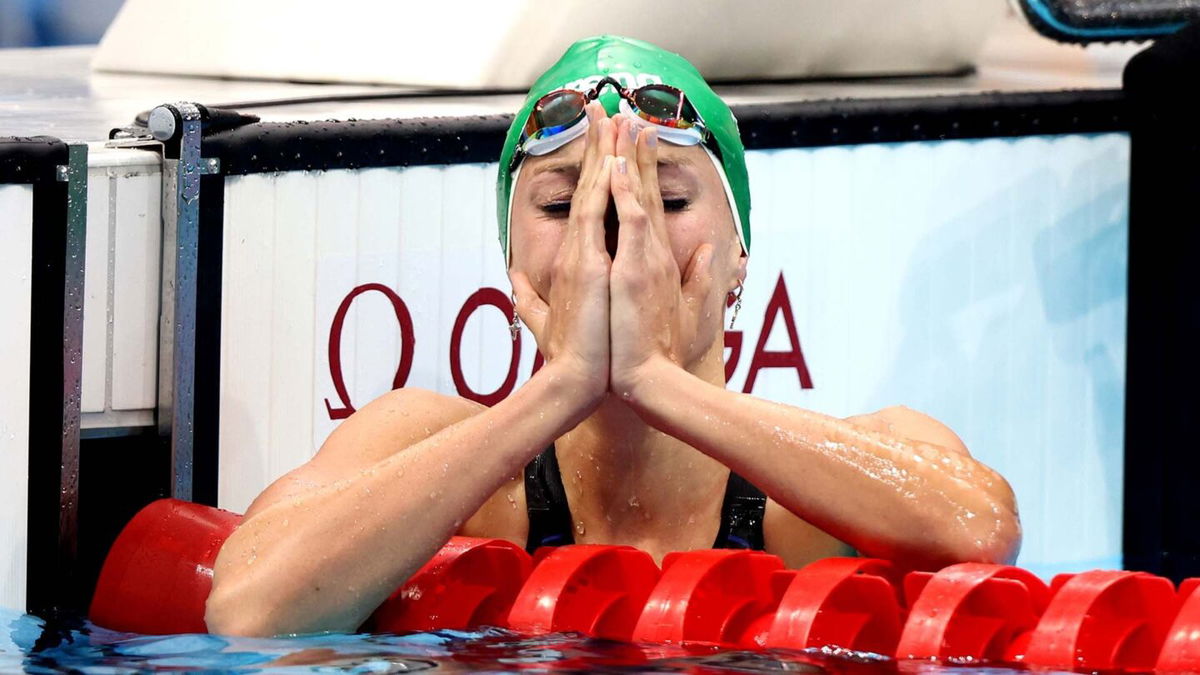 Tatjana Schoenmaker downs Olympic record in 200 breast heat