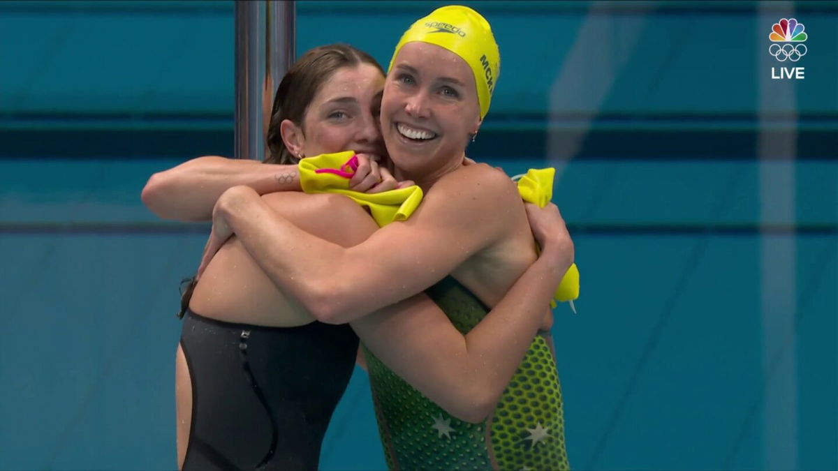 Australia's world record wins 4x100 free relay