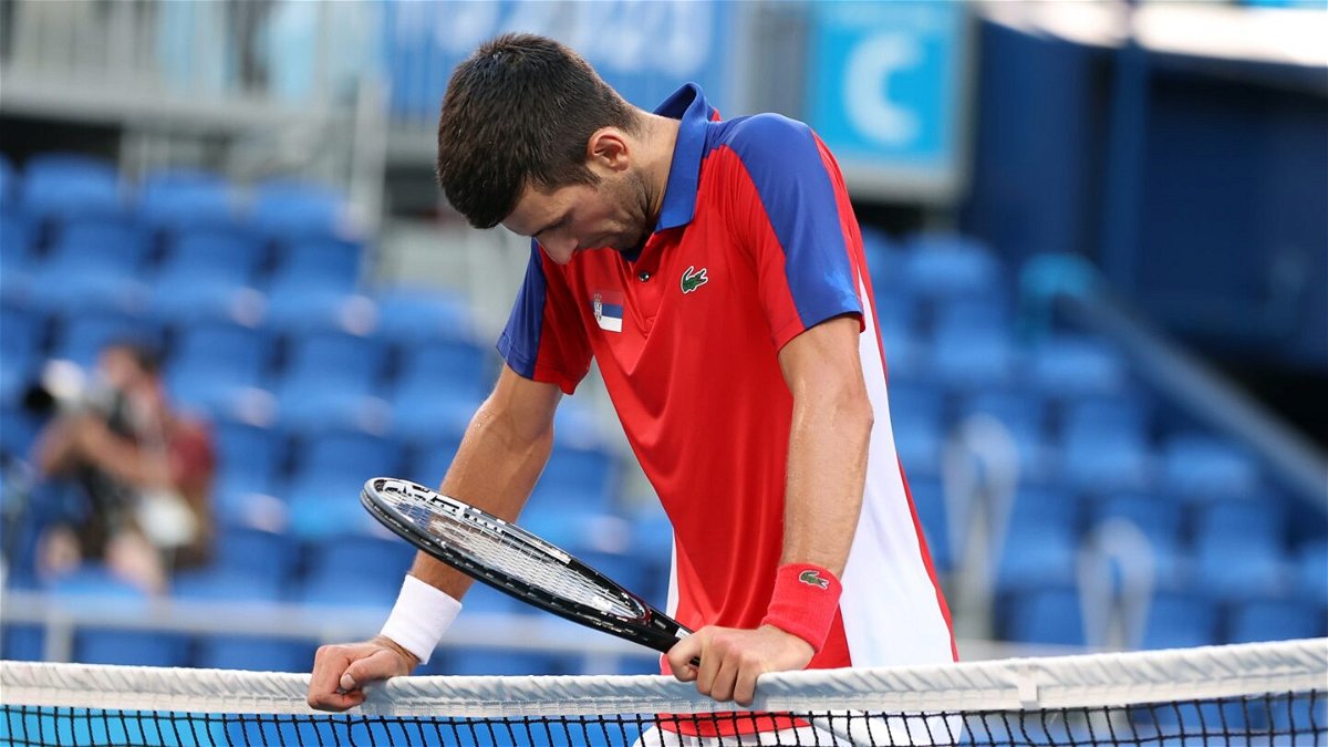 Djokovic falls short of singles medal at Tokyo Olympics
