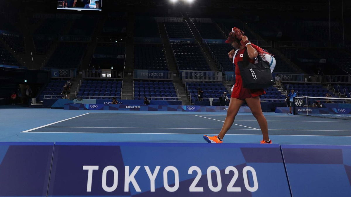 Naomi Osaka loses in the third round of competition