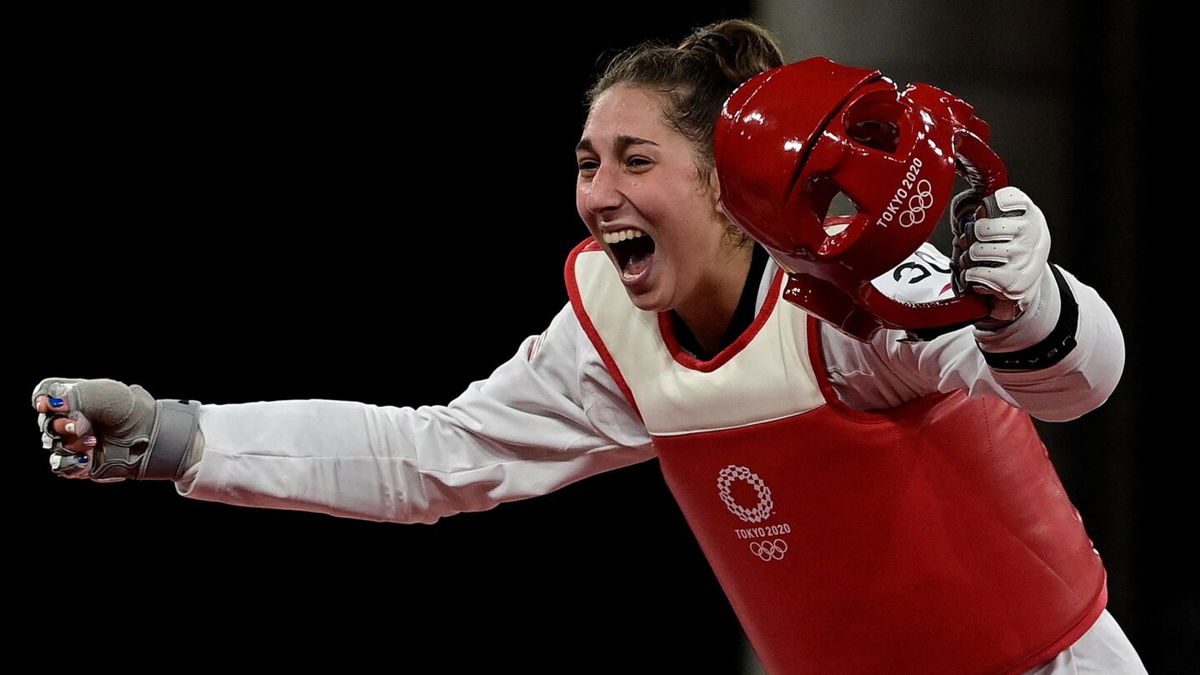 USA's Anastasija Zolotic wins first Olympic taekwondo gold