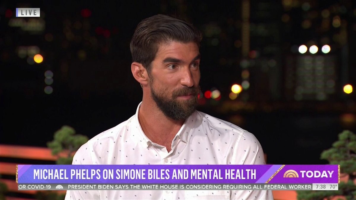 Phelps hopes mental health dialogue continues to grow