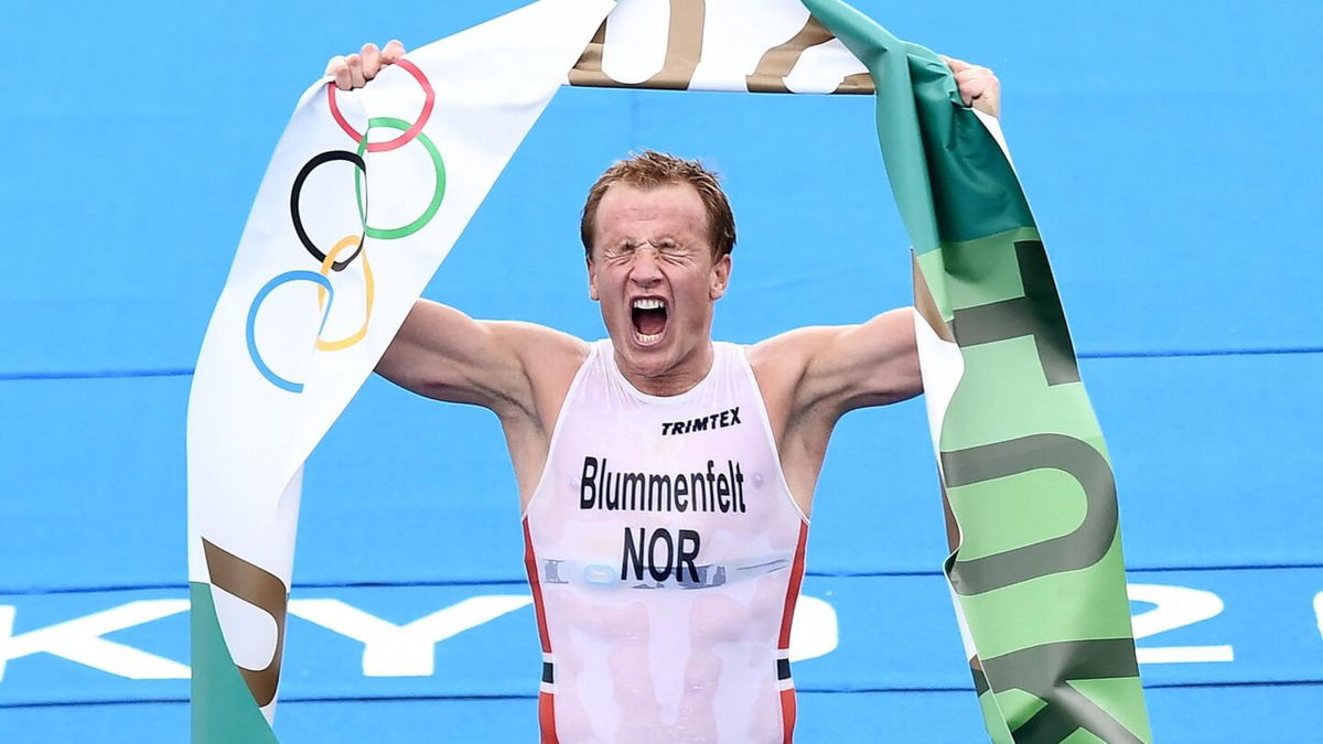 Blummenfelt wins triathlon