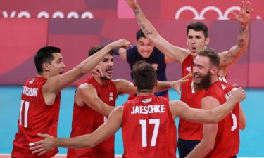 Team USA dominates Tunisia in men's volleyball pool play