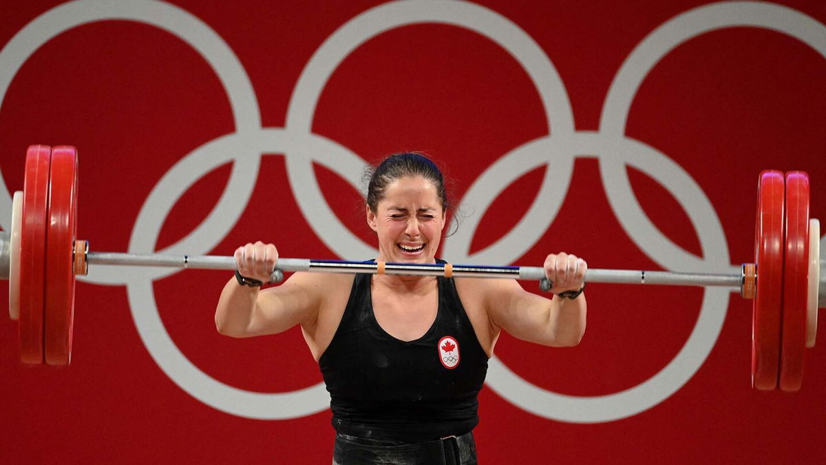 Canada's Charron wins gold in women's 64kg with 131kg lift