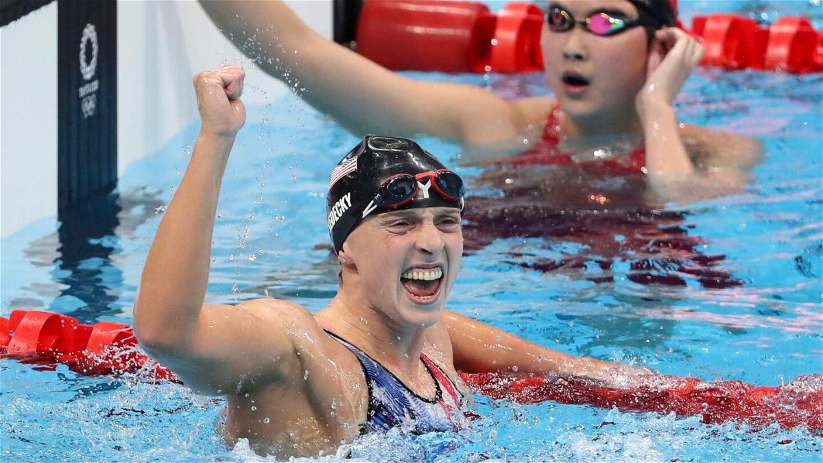 Ledecky scores third straight gold and more from Day 8