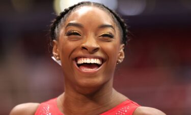 Simone Biles laugh