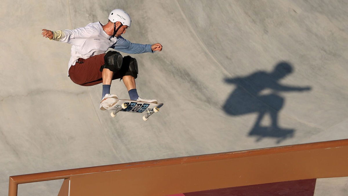 Rune Glifberg competes in Tokyo