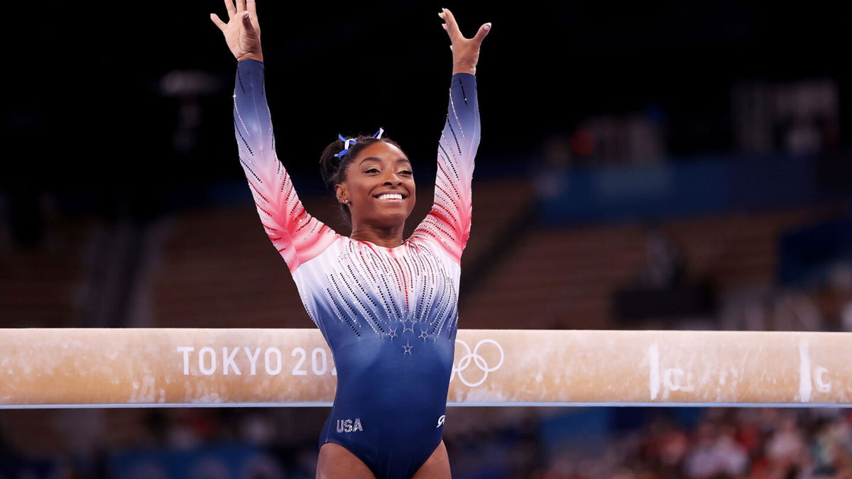 Simone Biles wins bronze medal in Olympic beam final KTVZ