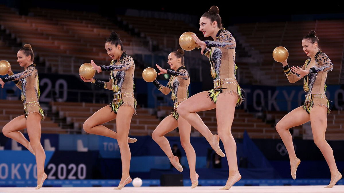 U.S. rhythmic gymnastics group