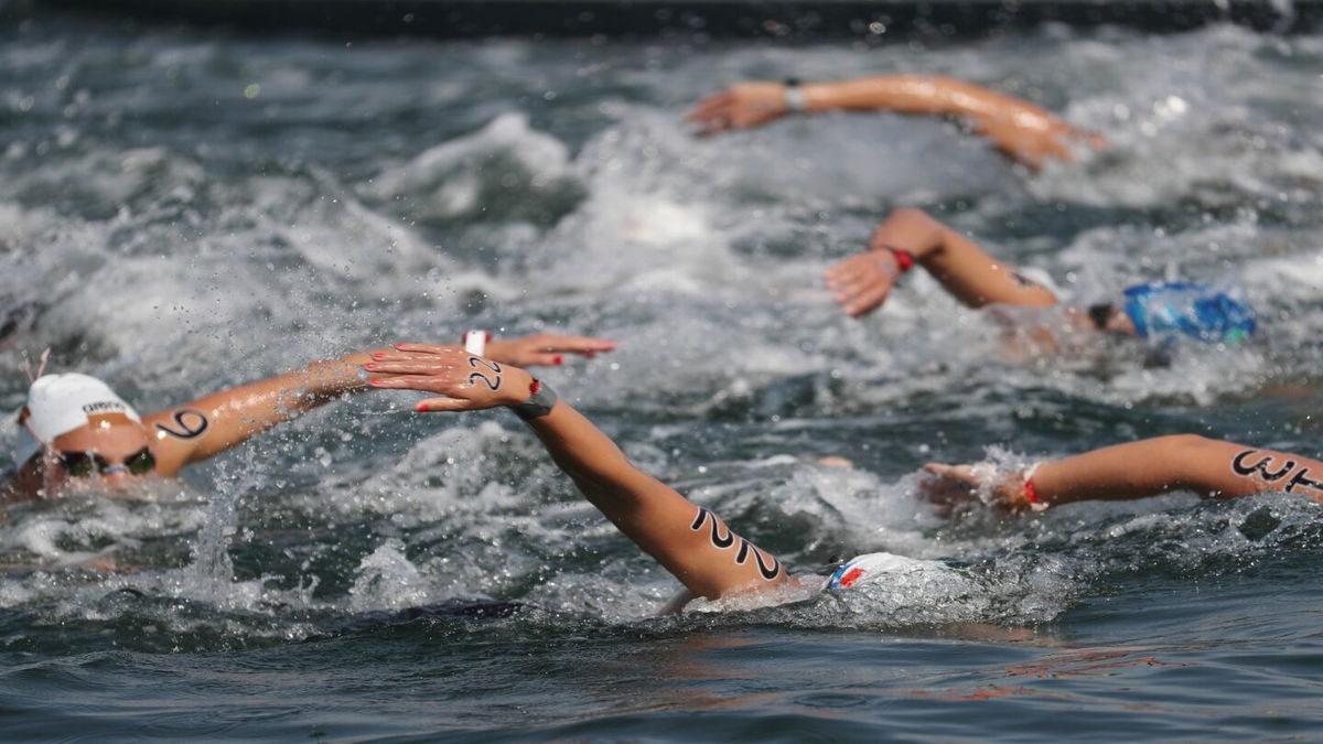 Open-water swimming