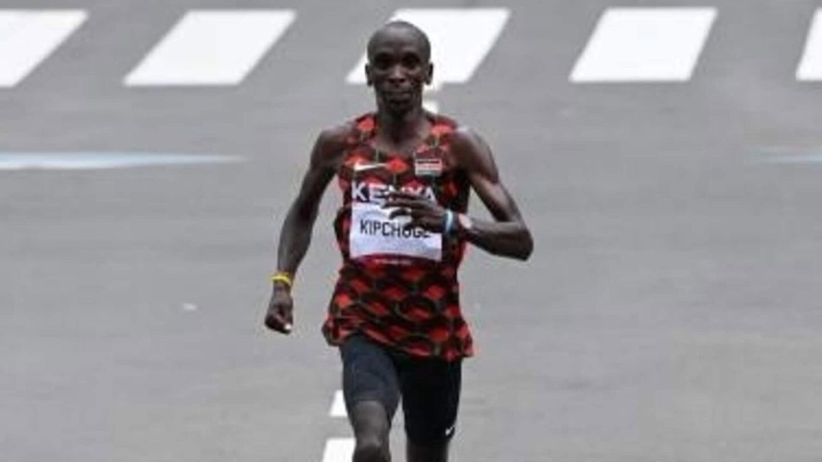 Kenya's Eliud Kipchoge