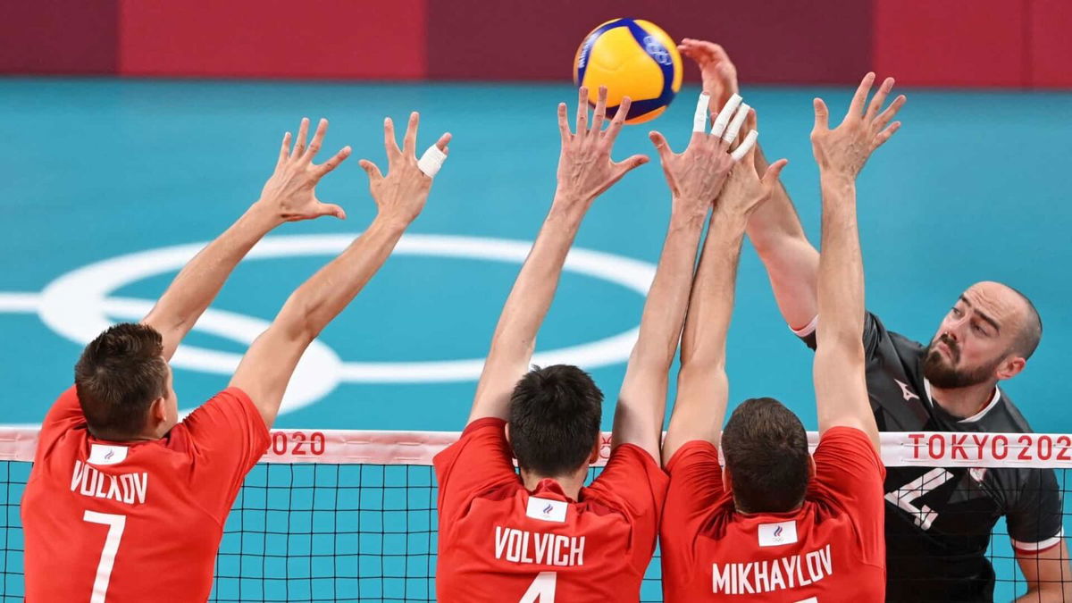 Russia Canada Volleyball