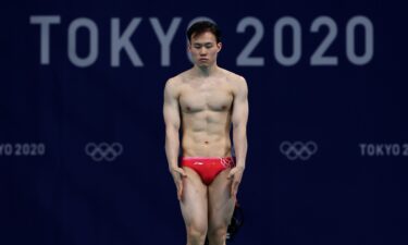 Xie Siyi at the 2020 Tokyo Olympics