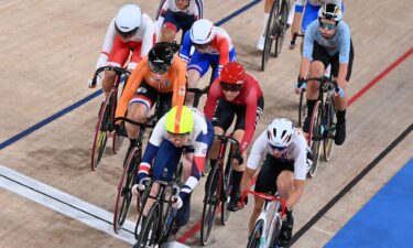 Katie Archibald leads cycling pack