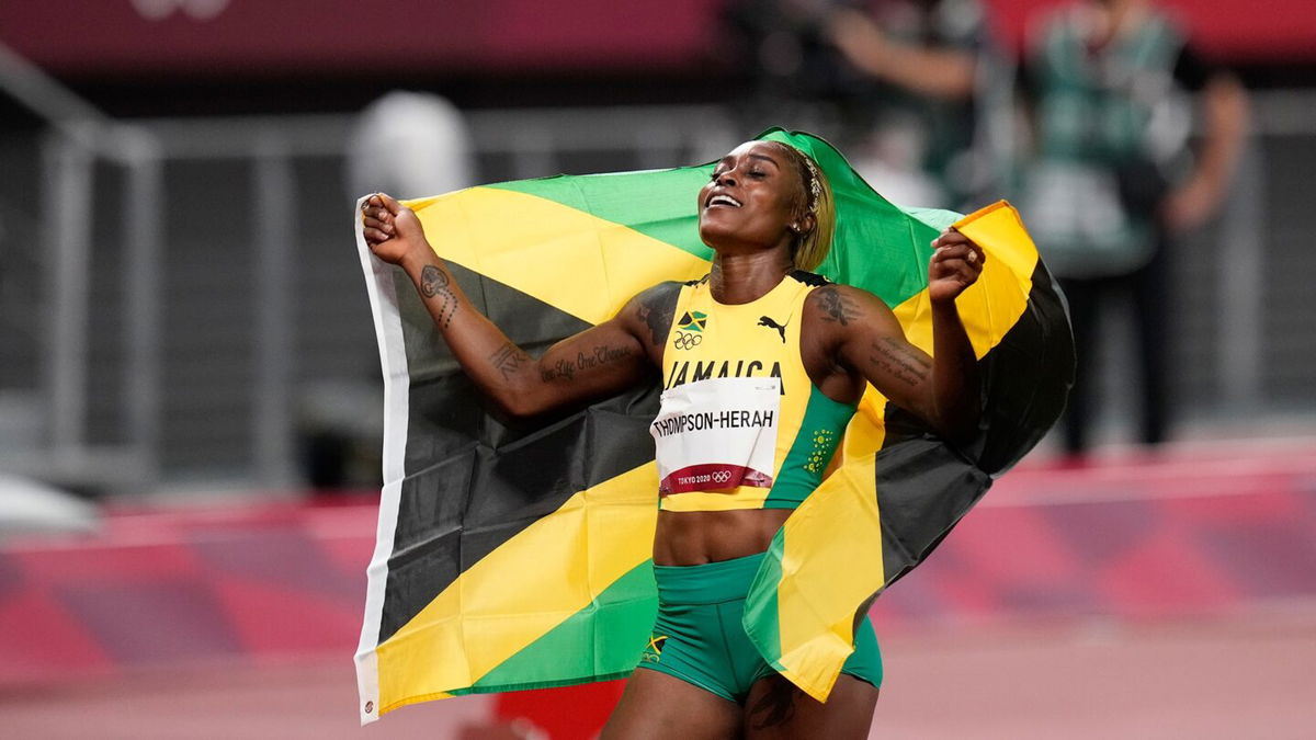 Elaine Thompson-Herah completed Bolt-esque sprint triple at the Tokyo Olympics