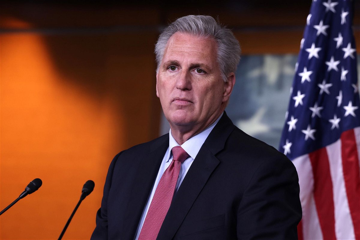 <i>Anna Moneymaker/Getty Images</i><br/>House Minority Leader Kevin McCarthy