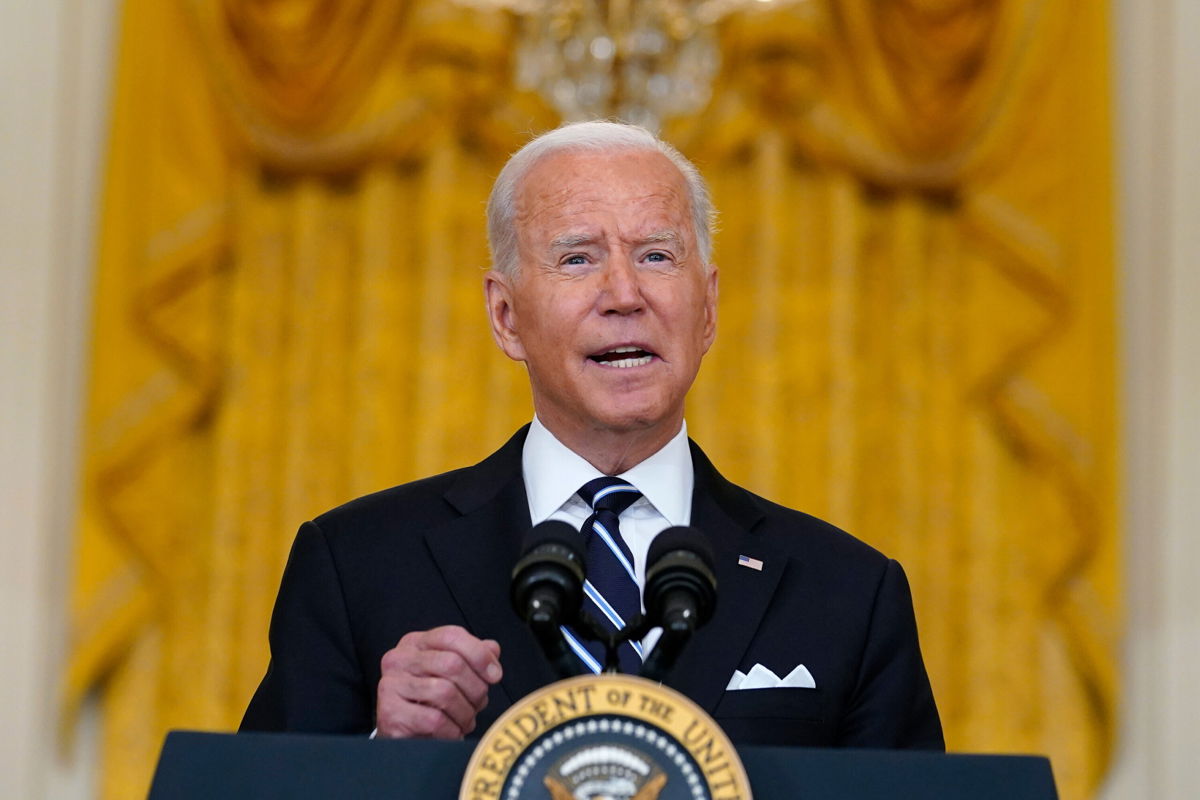 <i>Susan Walsh/AP</i><br/>President Joe Biden and first lady Jill Biden plan to get Covid-19 vaccine booster shots once they are cleared to take them. Biden is here seen at the White House