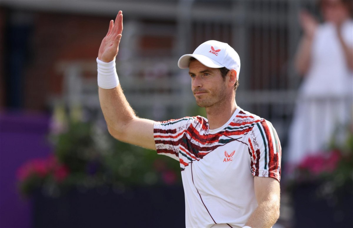 <i>Paul Harding/Getty Images Europe/Getty Images for LTA</i><br/>Three-time grand slam champion Andy Murray says he hopes more tennis players decide to get a Covid-19 vaccine in order to keep the 