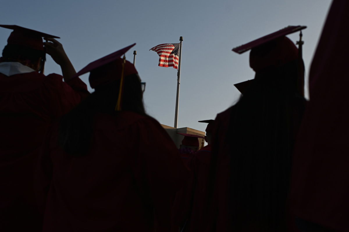 <i>ROBYN BECK/AFP/Getty Images</i><br/>The Biden administration is extending the pause on federal student loan payments one last time until January 31 and pictured