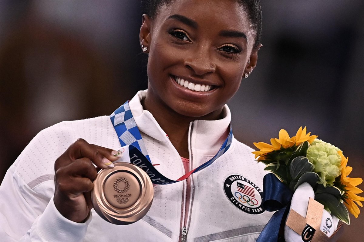 <i>Lionel Bonaventure/AFP/Getty Images</i><br/>Simone Biles will head this fall to 35 US cities for a series of exhibitions called the 