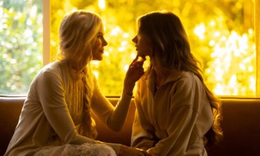 Nicole Kidman and Samara Weaving are seen in the Hulu drama "Nine Perfect Strangers."