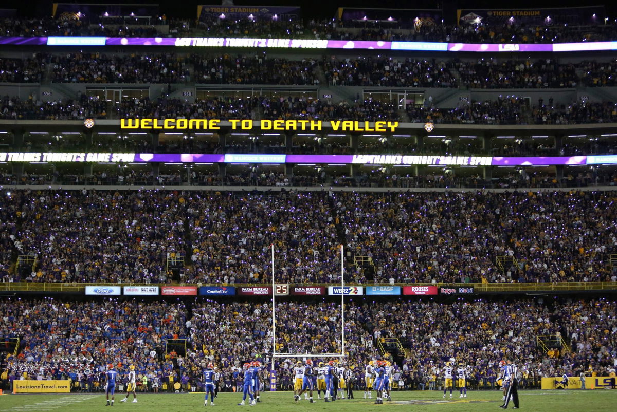 <i>Marianna Massey/Getty Images</i><br/>LSU will require all guests at Tiger Stadium who are 12 and older to provide either proof of Covid-19 vaccination or a negative PCR test taken within 72 hours of entering the venue.