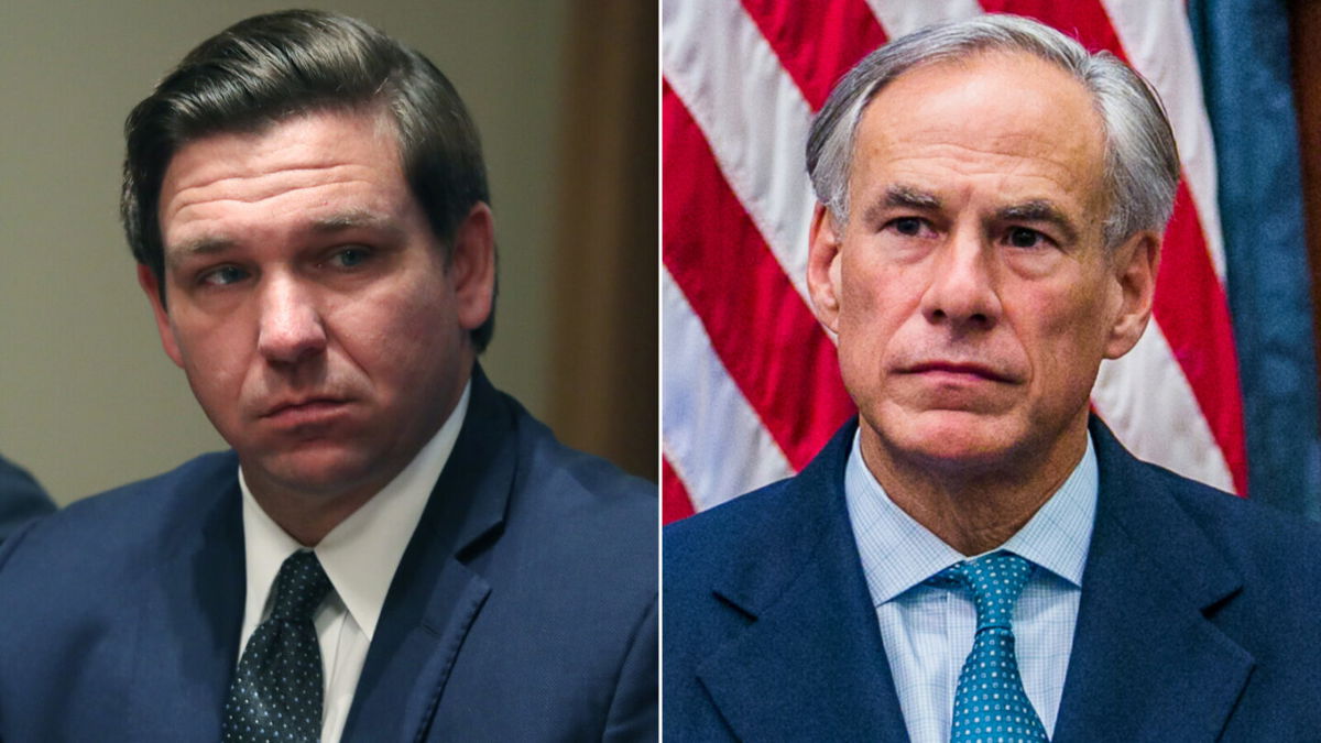 <i>Getty</i><br/>In the new letters to Govs. Ron DeSantis of Florida and Greg Abbott of Texas