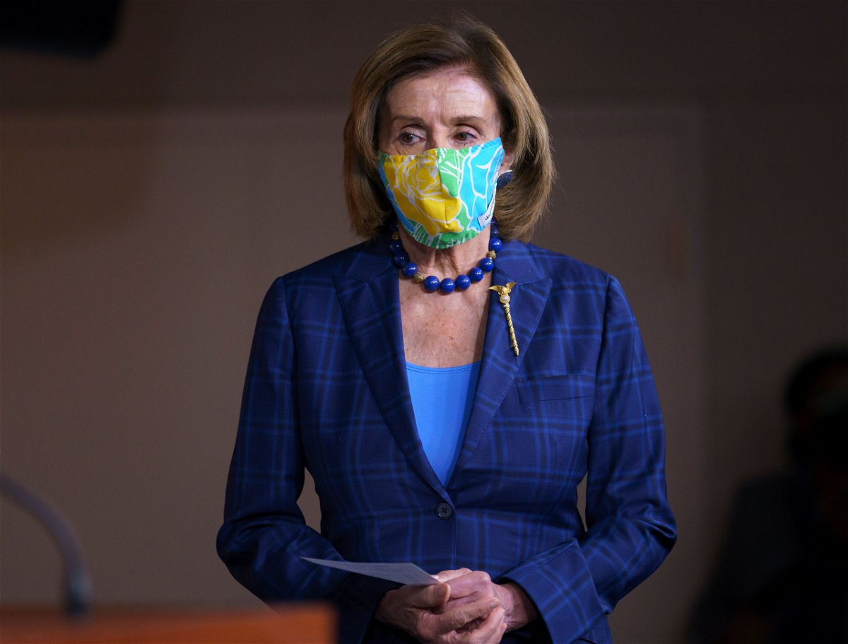 <i>J. Scott Applewhite/AP</i><br/>Speaker of the House Nancy Pelosi for weeks has made clear that the consensus within her caucus was to hold up the infrastructure bill until the Senate approves the larger Democratic-only bill.