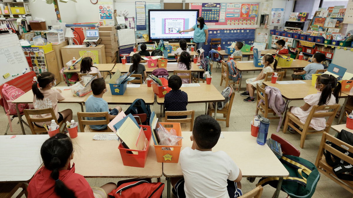 <i>Michael Loccisano/Getty Images</i><br/>All New York City public school employees must vaccinate against Covid-19