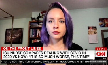 Tennessee ICU nurse Kathryn Ivey Sherman tells CNN that facing the recent rise in Covid-19 cases is like being told you have to walk back into war.