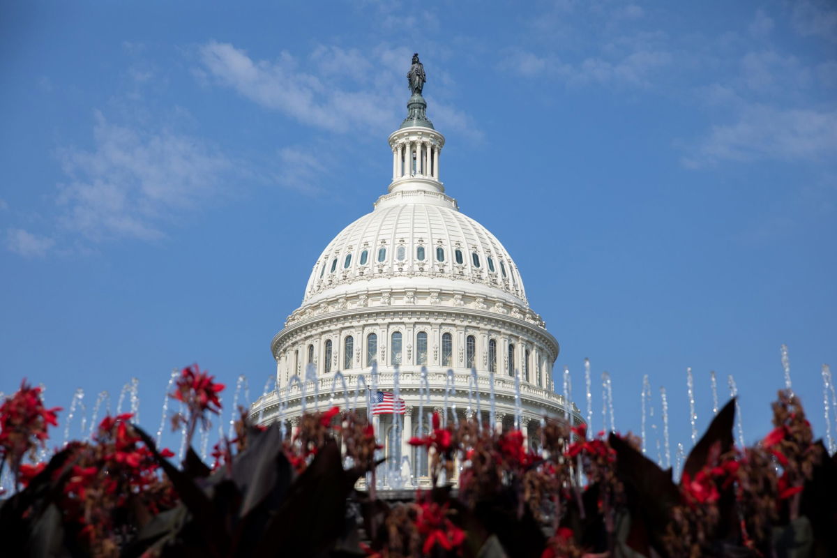 <i>Amanda Andrade-Rhoades/Bloomberg/Getty Images</i><br/>The passage of a sweeping infrastructure plan in the Senate on Aug. 10 gives both parties plenty of ammunition heading into a midterm campaign season.
