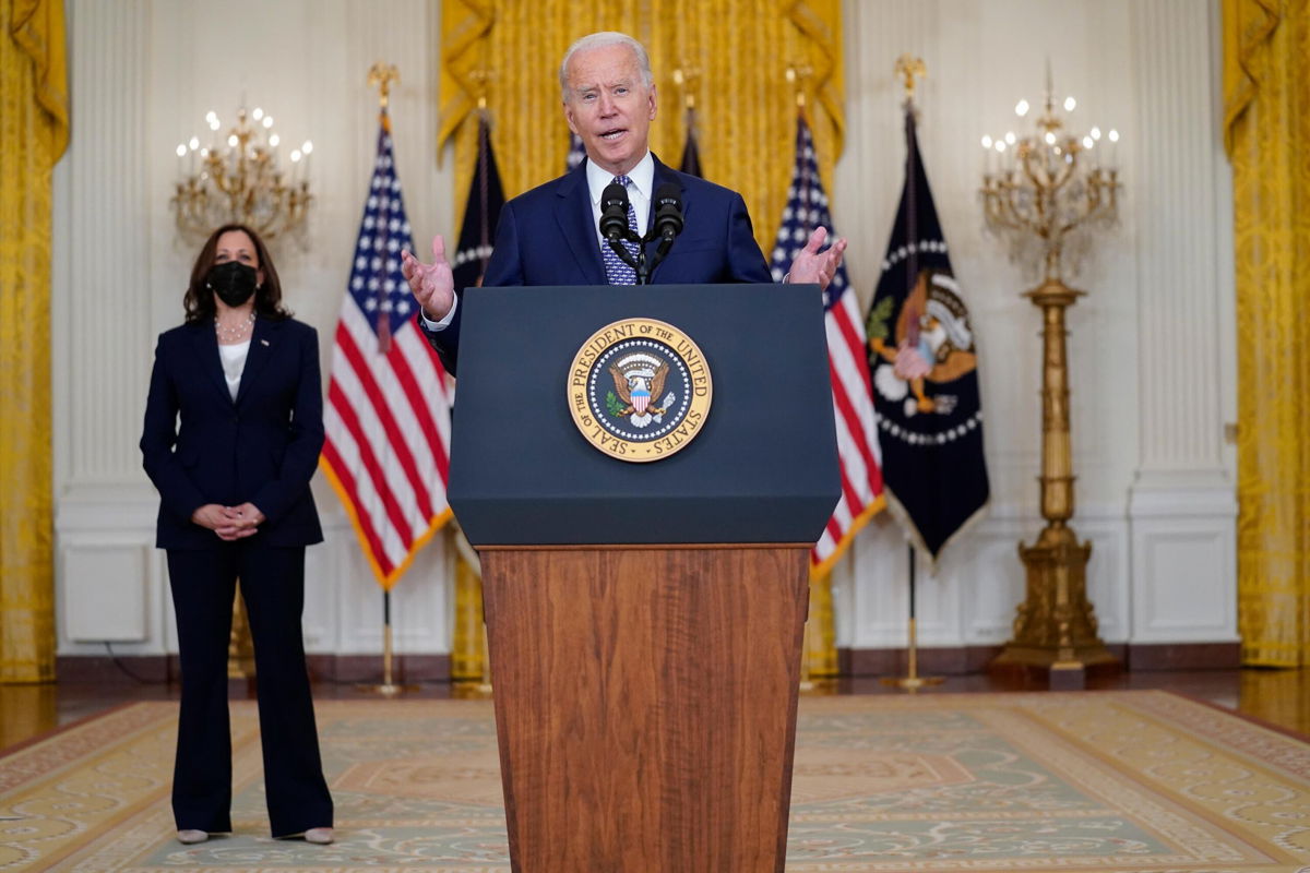 <i>Evan Vucci/AP</i><br/>President Joe Biden