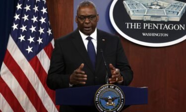The Pentagon announced that Defense Secretary Lloyd Austin