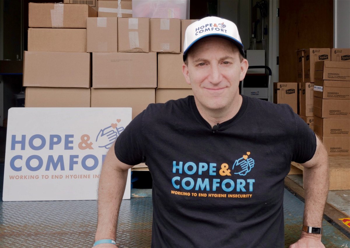 <i>Meg Dunn/CNN</i><br/>CNN Hero Jeff Feingold started Hope & Comfort