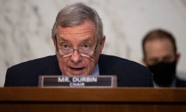 Senate Judiciary Chairman Dick Durbin said August 8 that former acting Attorney General Jeffrey Rosen revealed in testimony this weekend "frightening" information about what had occurred at the Justice Department during the waning days of the Trump administration.