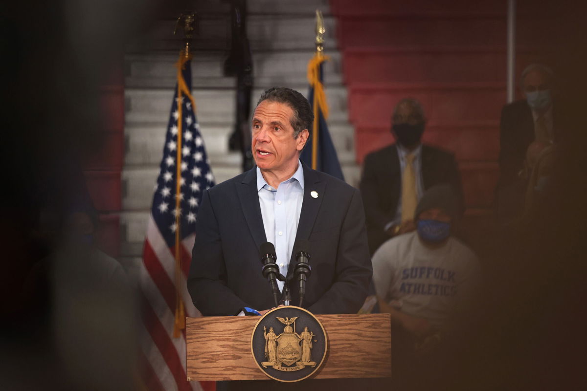 <i>Michael M. Santiago/Getty Images</i><br/>At least four district attorneys offices in New York have requested additional investigative information from the state’s probe into sexual harassment allegations against Democratic Gov. Andrew Cuomo